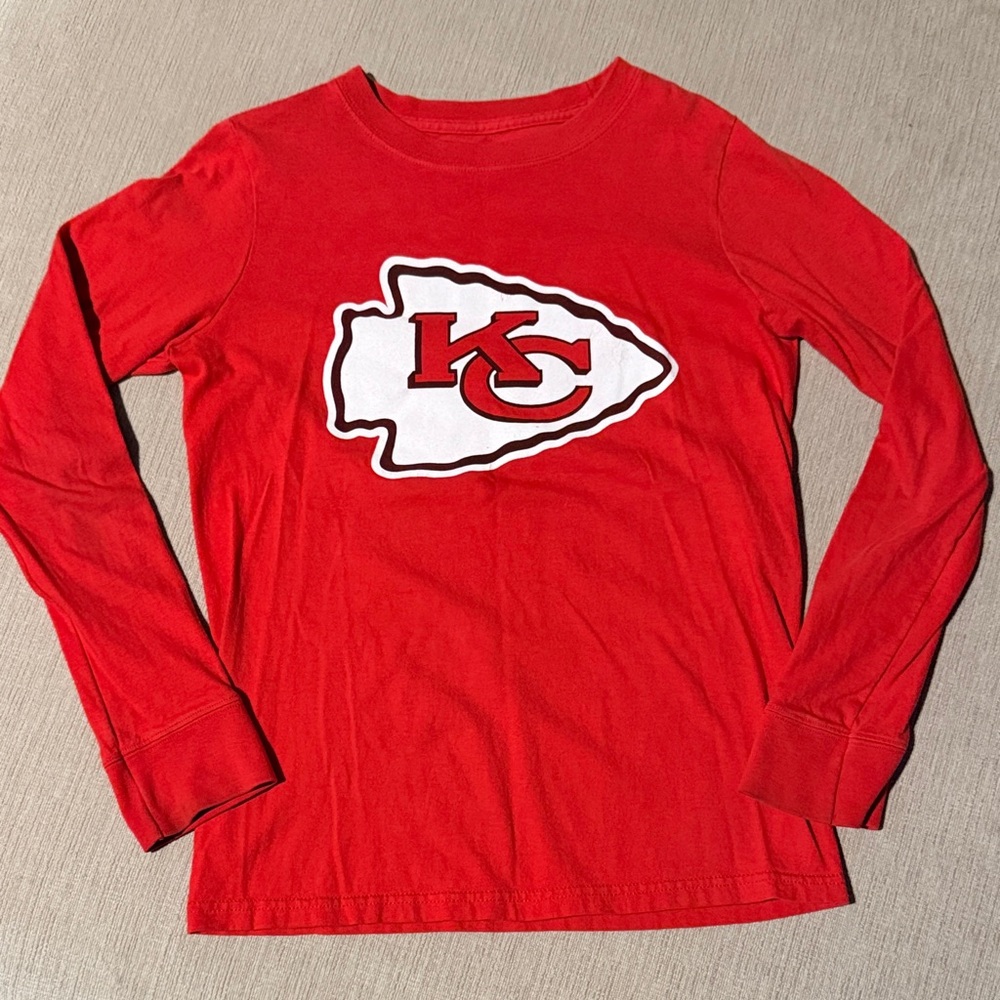 Kids Long Sleeve KC Chiefs Shirt